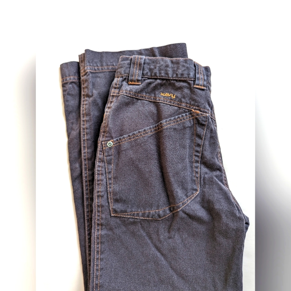 Kavu Women's Size 4 Bootcut Brown Denim Pants